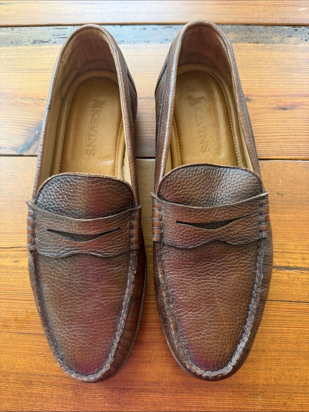 Kevin’s Men’s Deerskin Slip-On Loafers